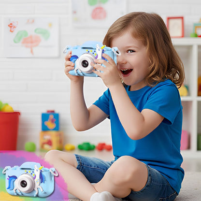 appareil photo enfant 3 ans mini pensé pour leurs petites mains,anti choc robuste, ludique