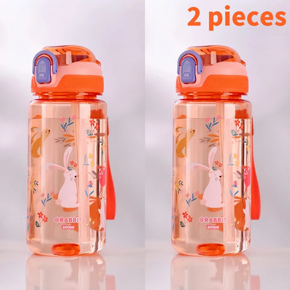 GOURDE ENFANT| Paille en sillicone, sans fuite le gourde POP™