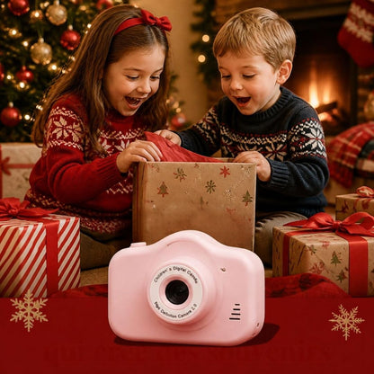 appareil photo enfant rose le cadeau rêvé des petits curieux