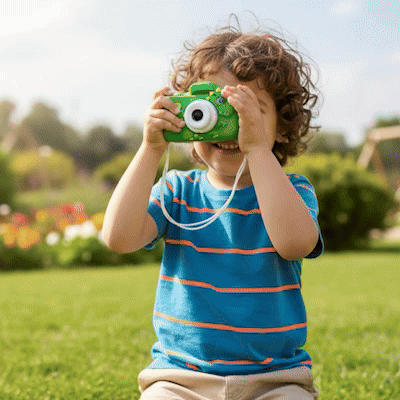 APPAREIL PHOTO ENFANT 3ans |Robuste, ludique Dino-Clic™ Caméra numérique