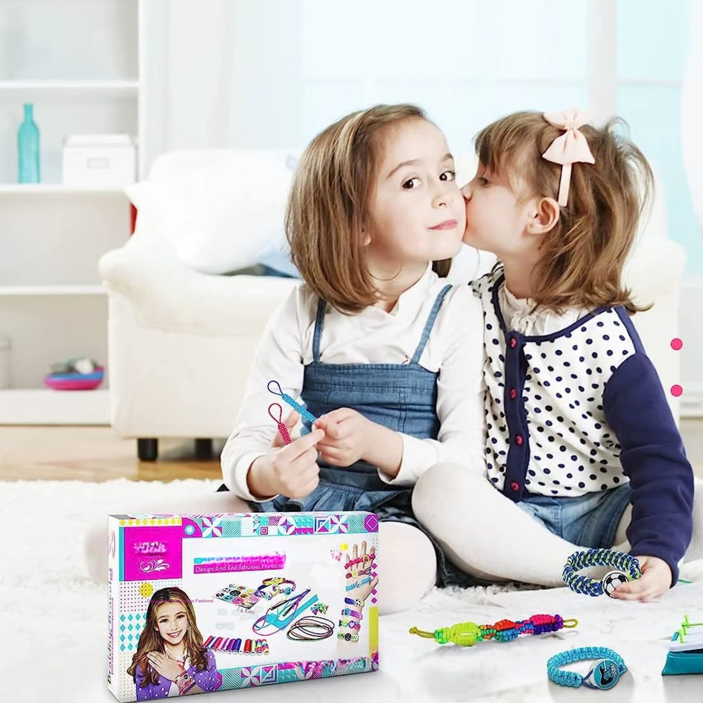 BRACELET TRESSÉ FILLE AMIE bracelet de l'amitié