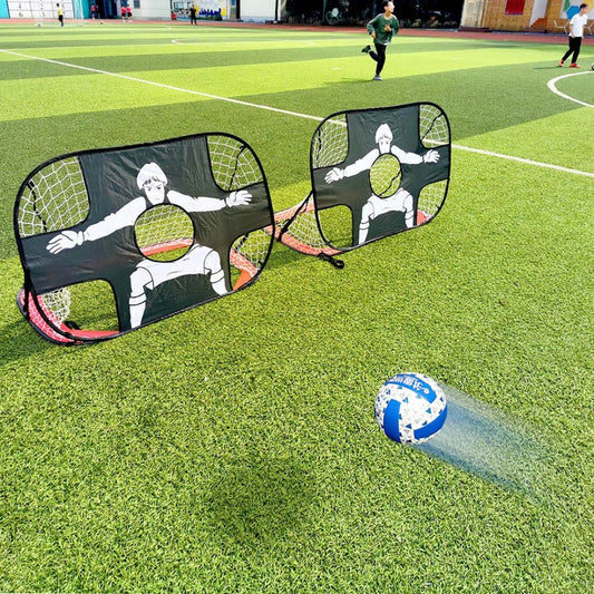 but de foot pour enfant tir de précision entrainement championnat football