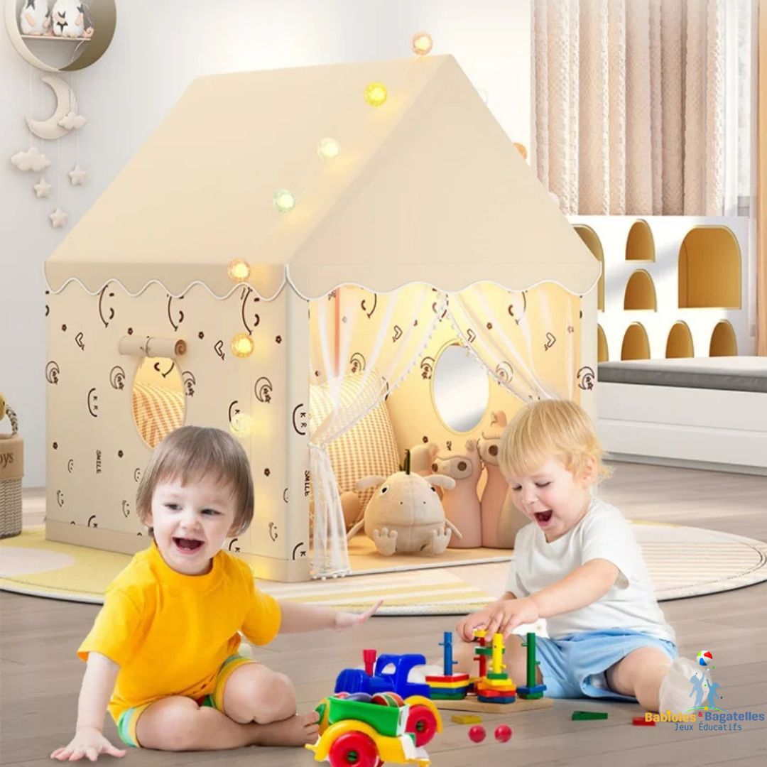 maisonnette enfant transportable lavable 4 enfants
