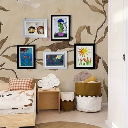 Décorer la chambre avec des cadre dessin enfant et votre enfant fera la rotation de ses meilleurs dessins