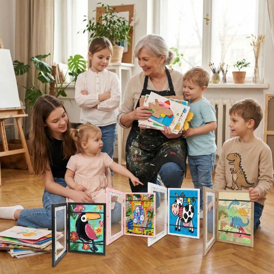 RANGER ET GARDER LES DESSINS DE VOS PETITS ENFANT DANS LE CADRE DESSIN ENFANT DE VOTRE CHOIX