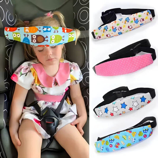 CALE TETE BEBE | Bandeau de  protection pour le sommeil de bébé en voiture👶🏼✨