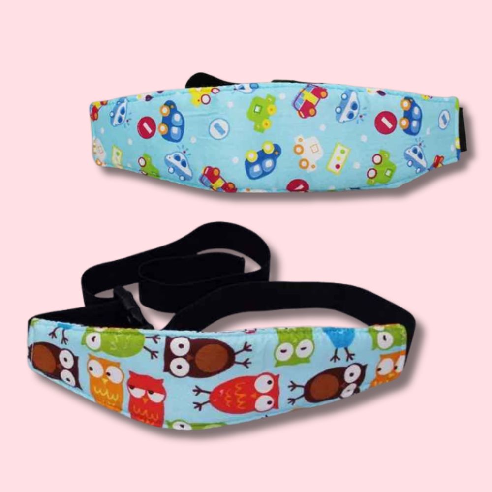 CALE TETE BEBE | Bandeau de  protection pour le sommeil de bébé en voiture👶🏼✨