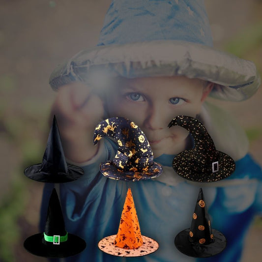 chapeau de sorcière ou de sorcier style différents et originaux