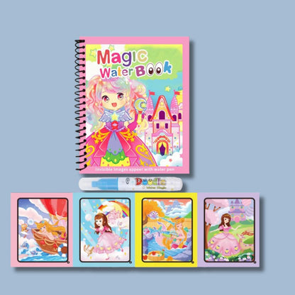 COLORIAGE MAGIQUE| Peinture Magique™ à l'eau reutilisable-Jeu Calme & autonome 2-8ans