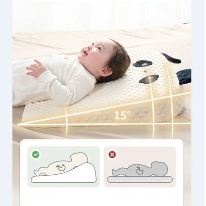 coussin anti reflux bébé surlève la tête dégage les poumons, respire mieux