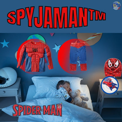 Deguisement Halloween Enfant :4 costume-pyjama de super héros🦸🏻
