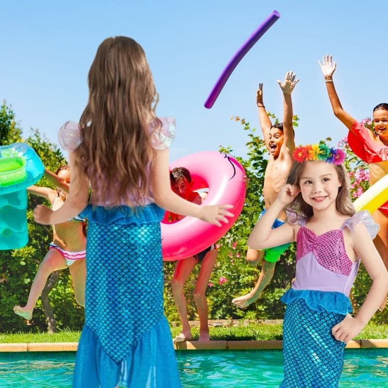 Déguisement-sirene-robe-fête-amis-soirée-costumée-enfant-3-10-ans