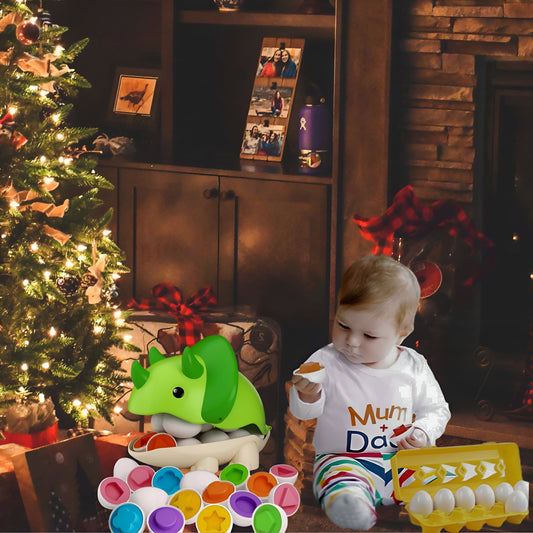 Jeu de logique:COCO-LOGIQUE™ |Dino et Poulette  3-6ans 🧮