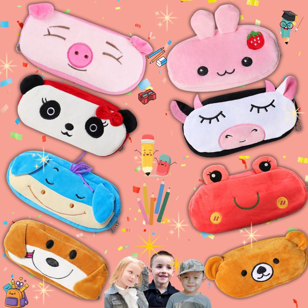 FOURNITURE SCOLAIRE KAWAII | Trousse-DOUDOU™  Anti-Stress