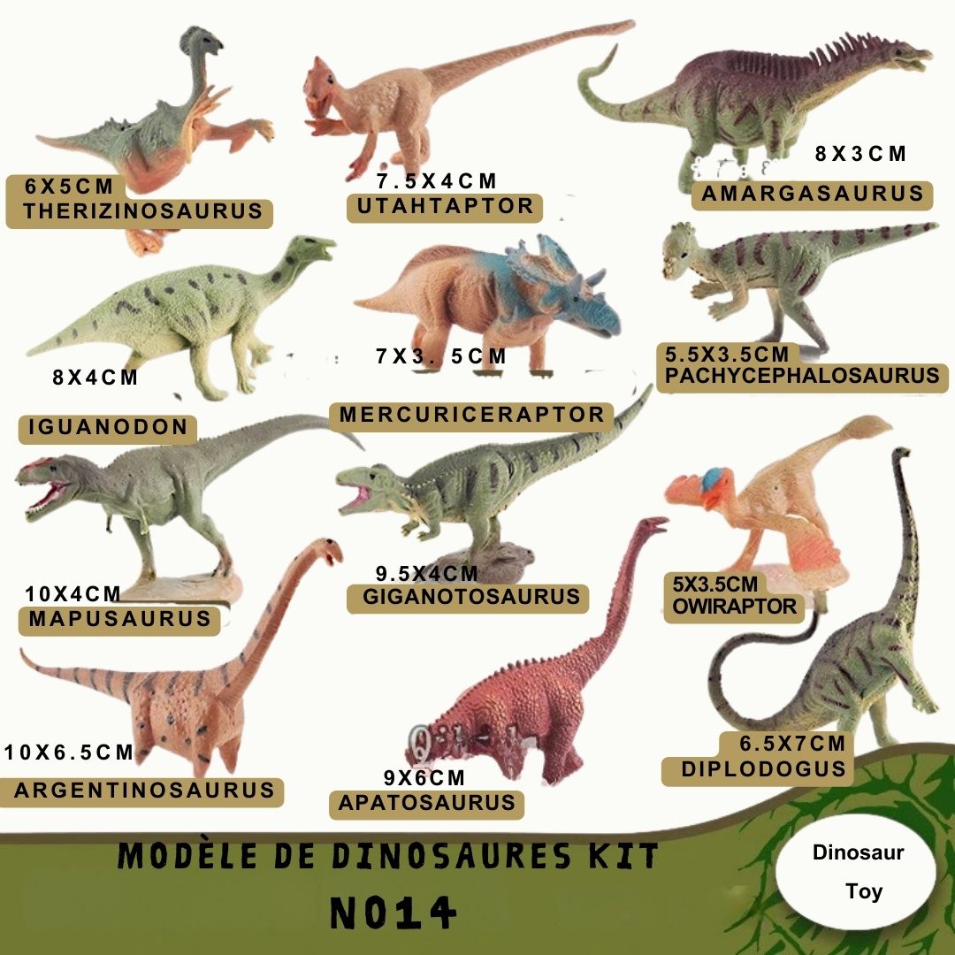 VGEBY figurine de dinosaure Modèle de dinosaure jouet simulation vive VGEBY figurine de dinosaure Modèle de dinosaure jouet simulation vive