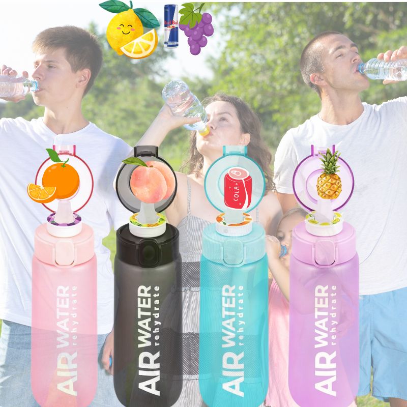 Gourde AIR UP| Bouteille d'eau AIR WATER  750ml💧🫗