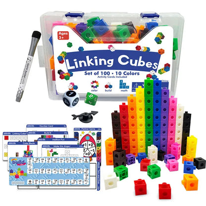 Jouet Montessori| les 100 blocs à calculer :CENTICUBE🧮👷‍♂️