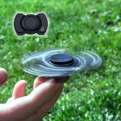 hand spinner 3 en 1 en métal modèle noir adolescent 