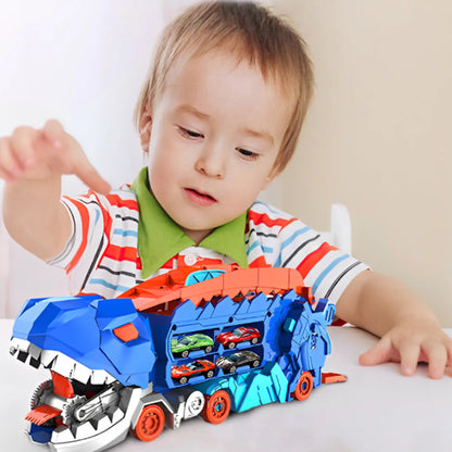 JEU-de-DINOSAURE-et-Petites-voitures-garage