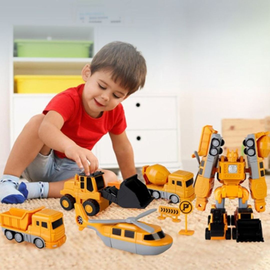 Jouet Construction 8-en-1 Camion Enfant - 100 Pièces STEM | Cadeau Garçon 5-12 Ans