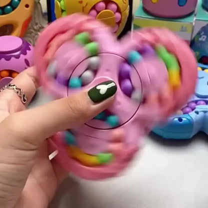 FIDGET TOYS & PUZZLE ROTATIF| Le haricot SPINPUZZLE🪀