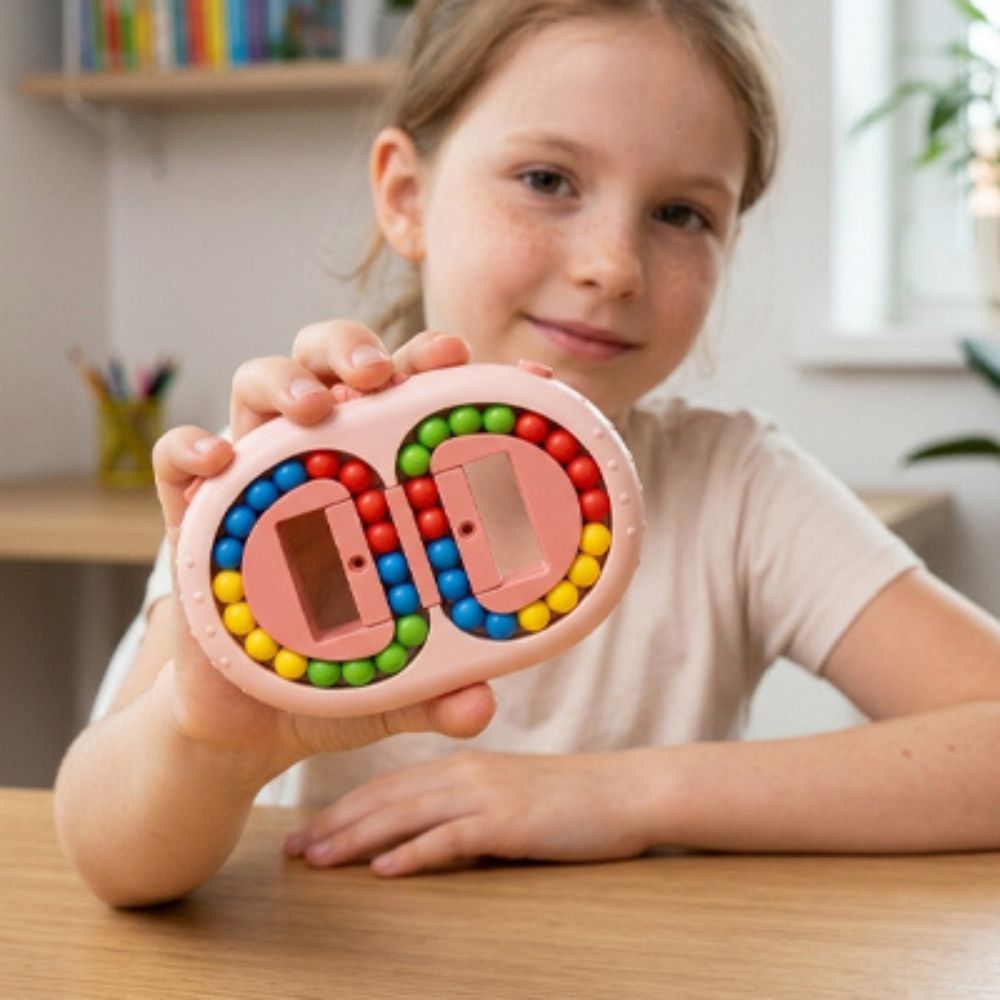 le jouet anti stress moyennement simple ou complexe selon le niveau