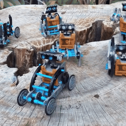 JOUET ROBOT SOLAIRE | 12 en 1  STEM-Créer Réinventer le monde avec Robot-Solaire™