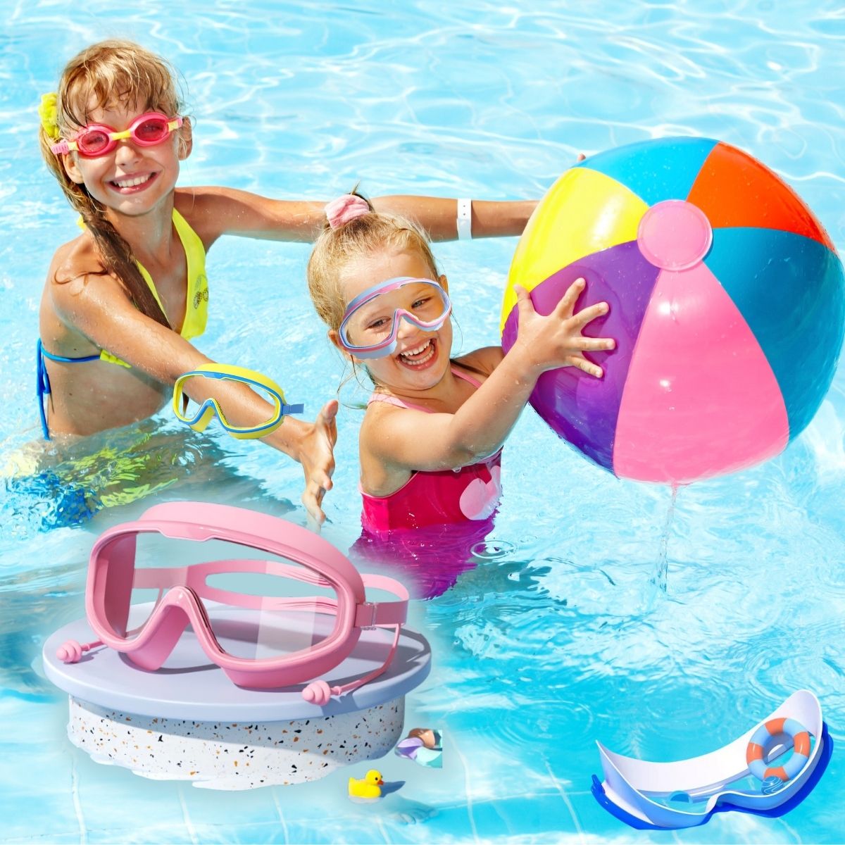 LUNETTE-DE-PISCINE-rose-confortable-ne-tire-pas-les-cheveux