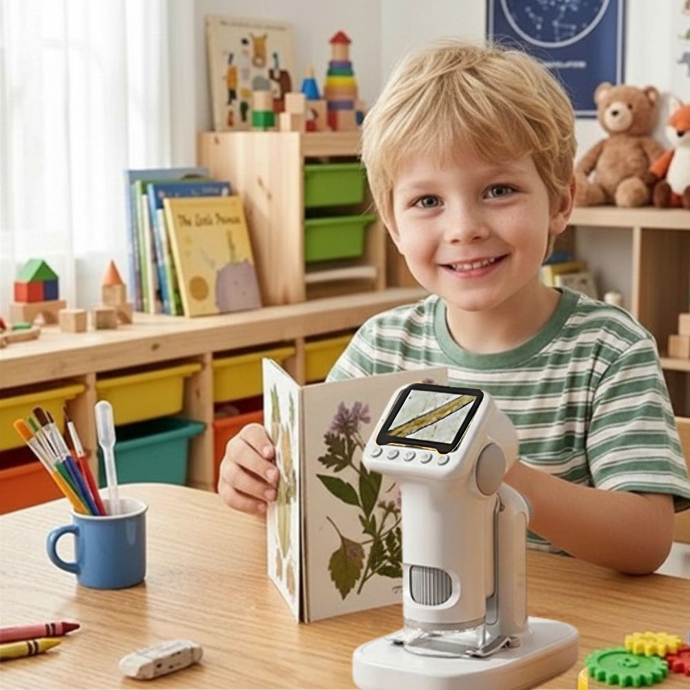 Microscope portable enfant stimuler les nouvelles passions, 