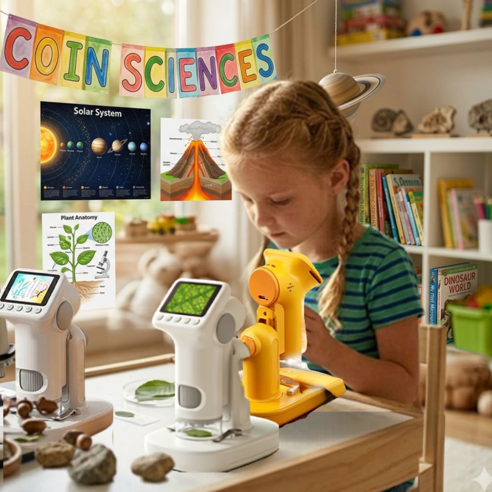 Microscope portable enfant un laboratoire de science à portée de main