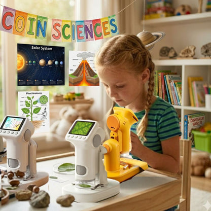 Microscope portable enfant un laboratoire de science à portée de main