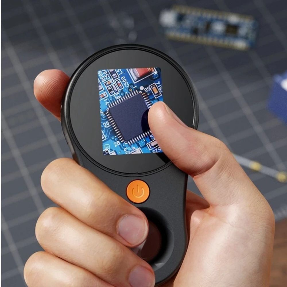microscope portable de petite taille parfaite pour la prise en main