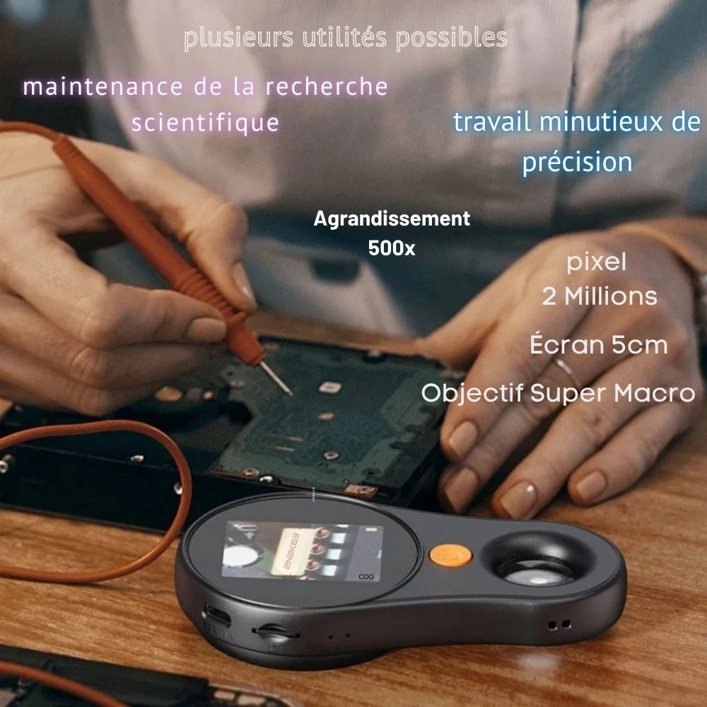 microscope portable loupe numérique