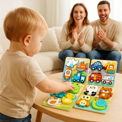 PUZZLE-BEBE-ensemble-4-modeles-cadeau-1-an-parfait