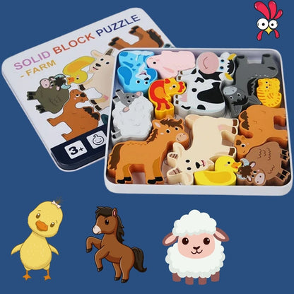 PUZZLE-EN-BOIS-3D-animaux-de-la-ferme-enfant-3ans