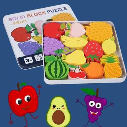 PUZZLE-EN-BOIS-3D-theme-fruits-couleurs-vives