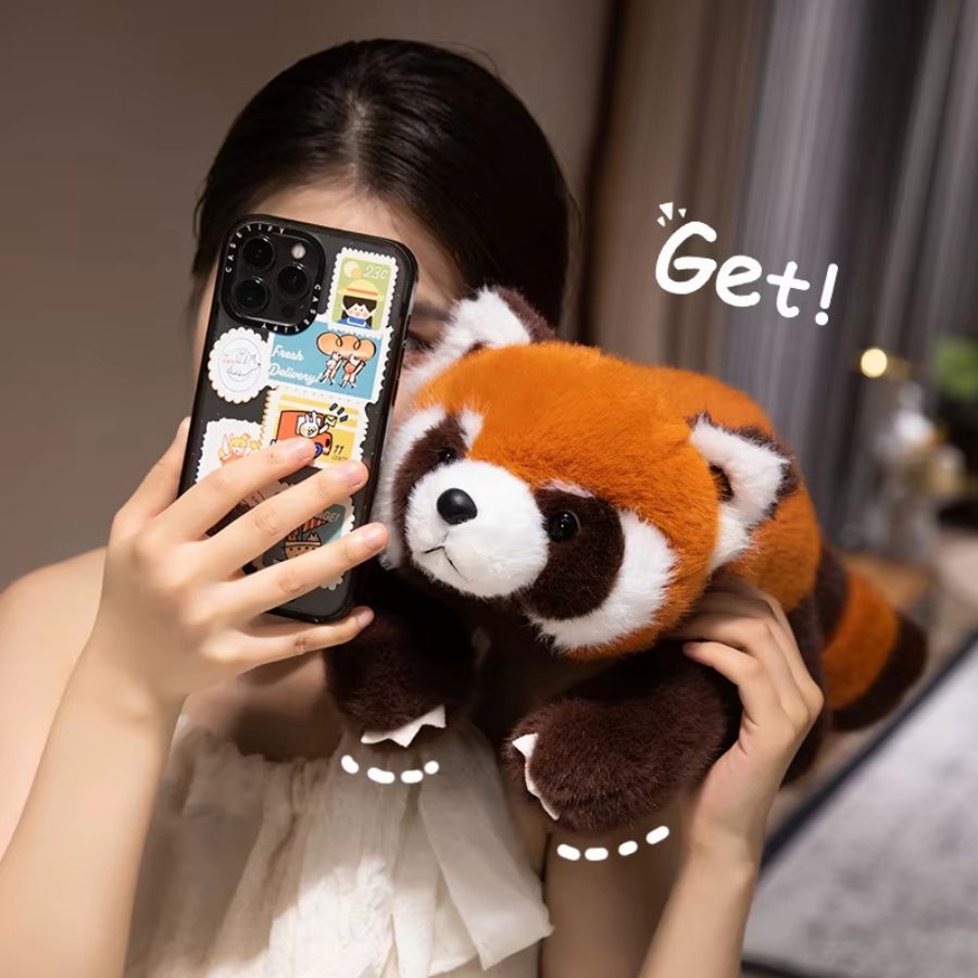 prendre un selfie avec sa peluche lestée, anti-stress, thérapeutique, calme, réconfortante, authisme, tdaH