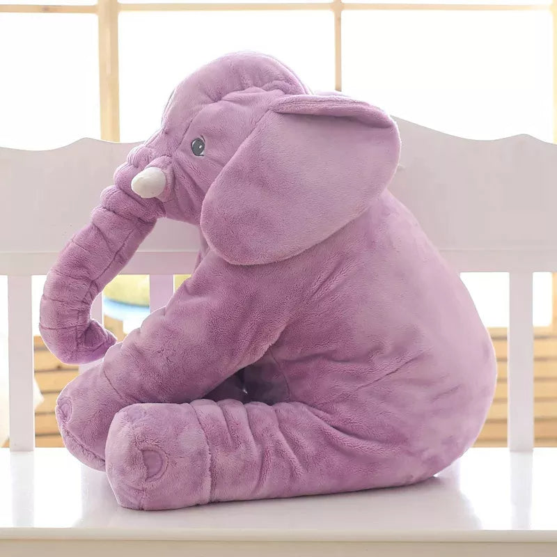Peluche-elephant-adorable-couchage-moelleux-elephant-mauve