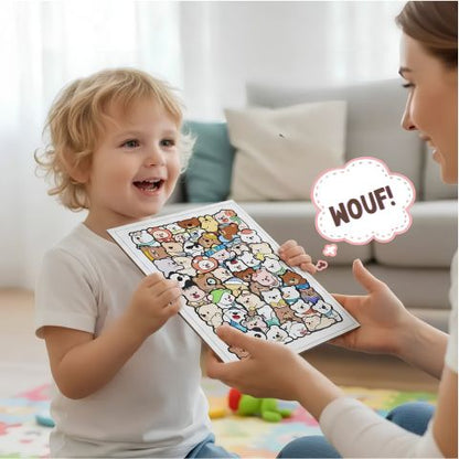 puzzle enfant 5 ans en pièce de bois forme d animaux  activité mère enfant qui développe la patience et l intelligence