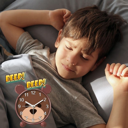 RéVEIL- AMUSANT-LUDIQUE-OURS-BRUN-réveil-enfant-matin