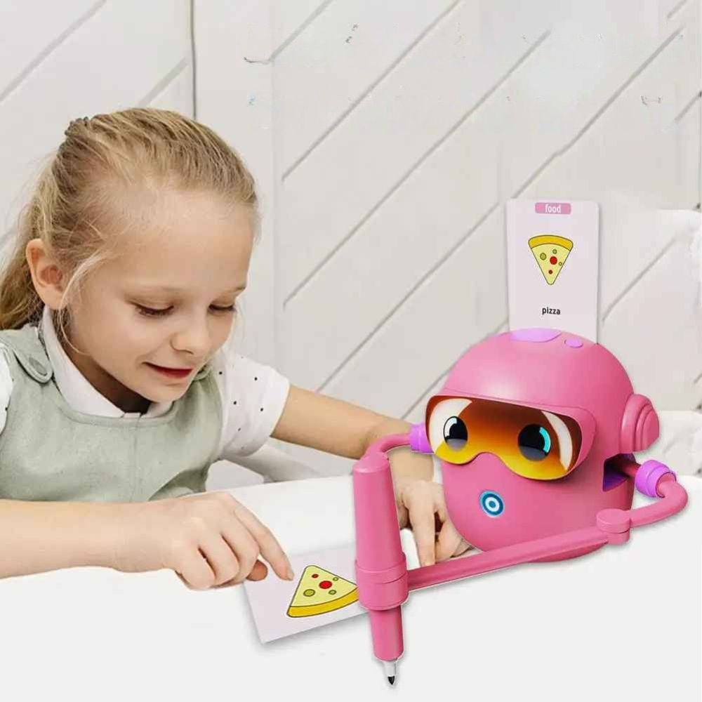 apprendre à dessiner enfant   avec robot dessin   ROSE  