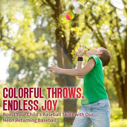 1-64PCS New Elastic Return Sponge Ball Nylon String Game Exercises Rubber Hand Ball Kids Toys Finger Band Ball Outdoor Yoga Ball
