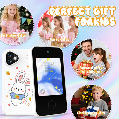 SMARTPHONE ENFANT|Jouet Éducatif sécuritaire sans Internet- Selfie-Phone™