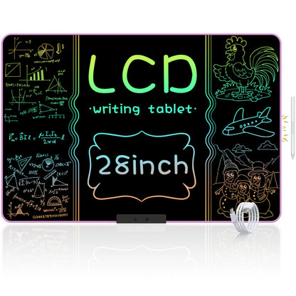 32/28/20/16 Inch Electronic Drawing Board USB Rechargeable LCD Writing Tablet Drawing Painting Educational Learning Toy for Kids