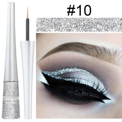 MAQUILLAGE HALLOWEEN: Eyeliner liquide poudre gel brillante💄🎃🤡
