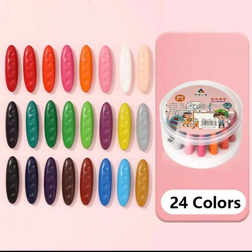 PREMIER CRAYON BÉBÉ| Crayon de couleur Ergonomique -Mini Couleurs™