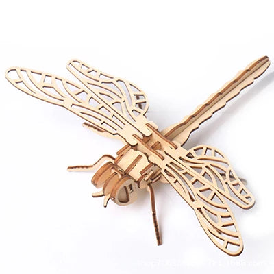 PUZZLE 3D EN BOIS | Montessori modèles de collection sur les insectes