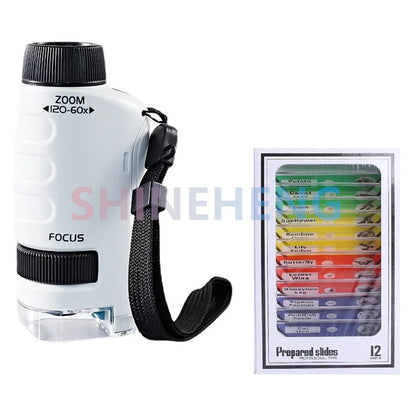 microscope enfant portable | Explorateur 60-120x-Pocket Zoom™