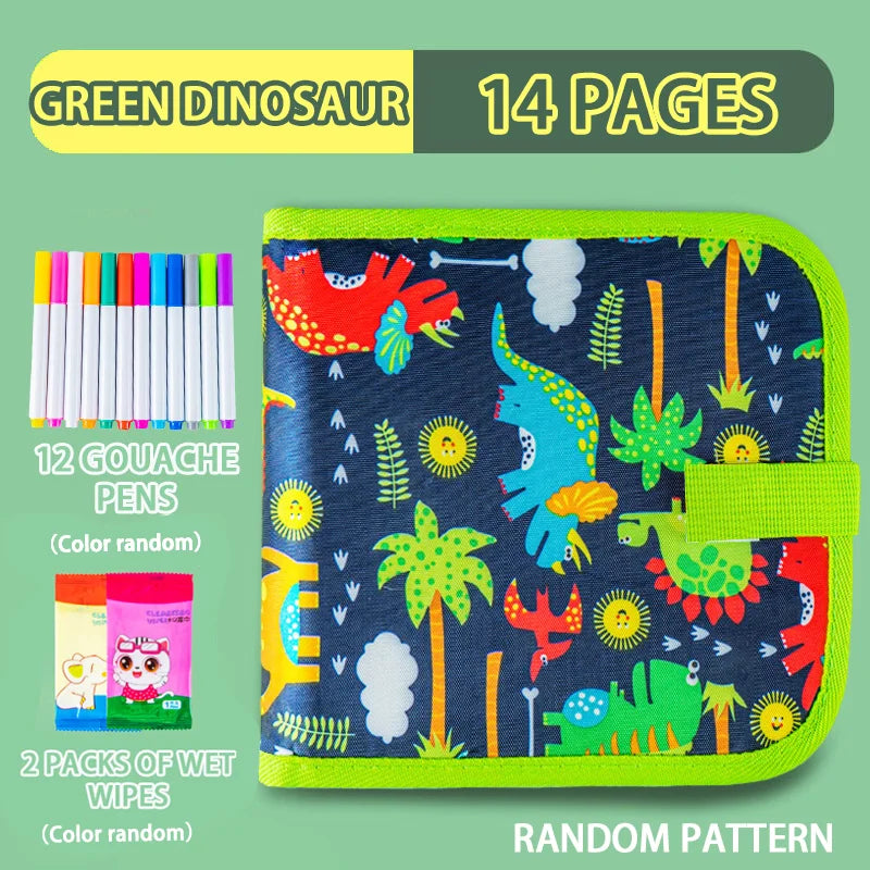 CAHIER DESSIN EFFAÇABLE | Ardoise StoryBook™ Effaçable, Multipages: 6, 10 ou 16 pages
