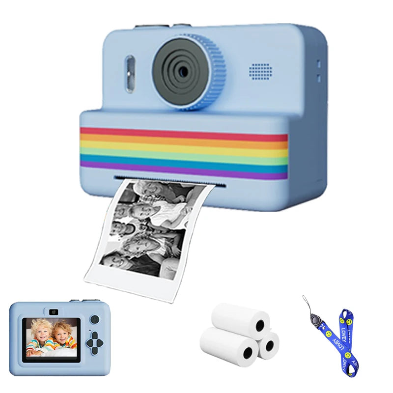 APPAREIL PHOTO ENFANT INSTANTANÉ| I mpression thermique Magik-Print™